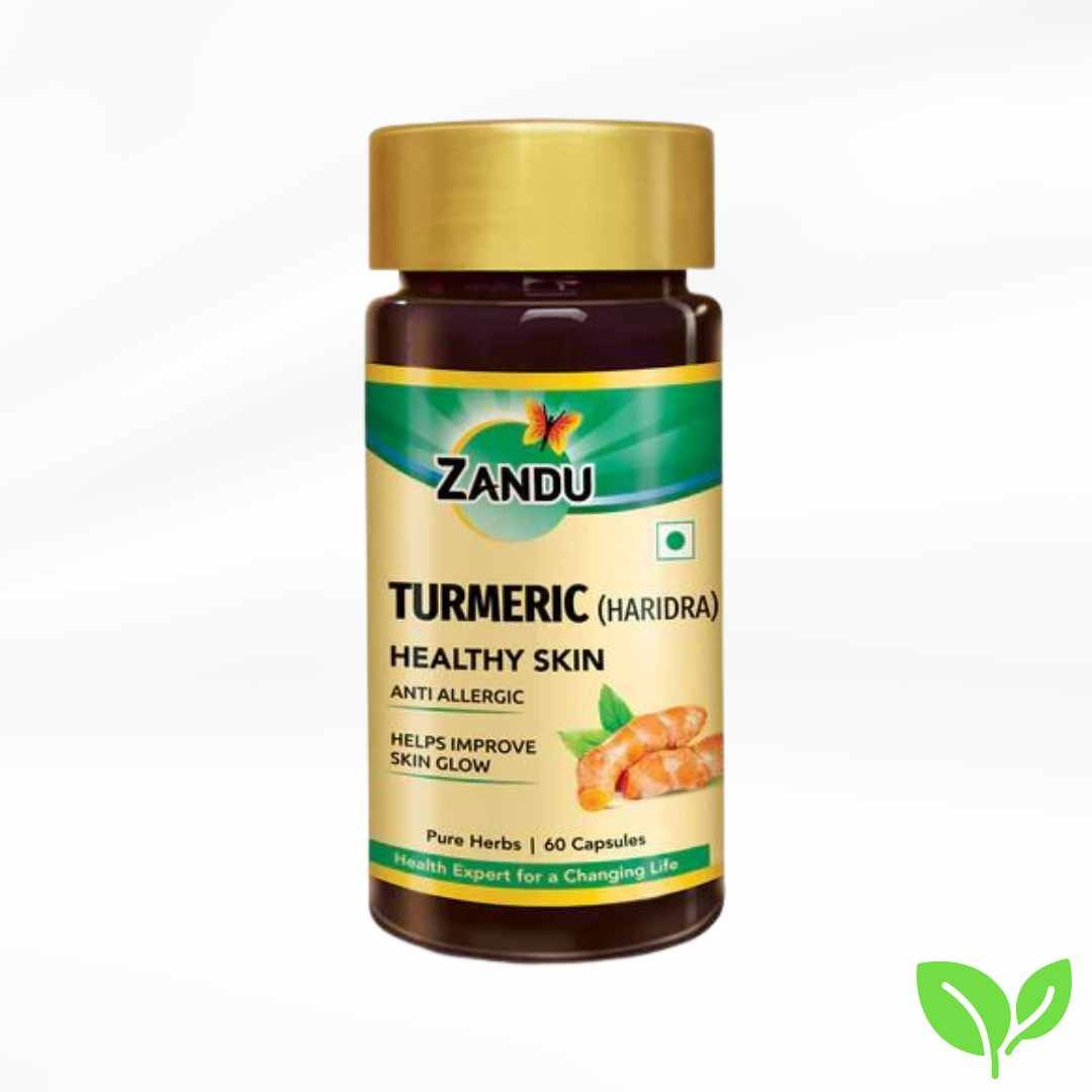 Zandu Turmeric Capsule - Vedaraj 1